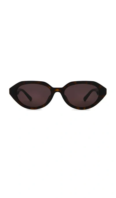Gucci Oval Sunglasses.
