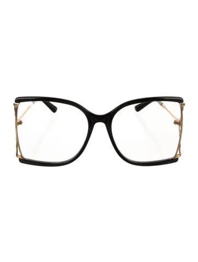 Pre-owned Gucci Oversize Eyeglasses In Multicolor