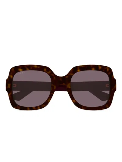 GUCCI OVERSIZE-FRAME SUNGLASSES