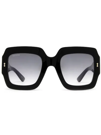 Gucci Oversize-frame Sunglasses In Black