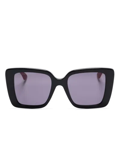 Gucci Oversize-frame Sunglasses In Black