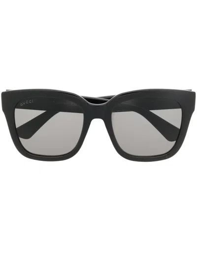Gucci Oversize-frame Sunglasses In Black