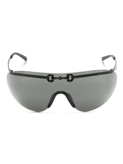 Gucci Oversize-frame Sunglasses In Black