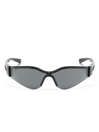 Gucci Oversize-frame Sunglasses In Black