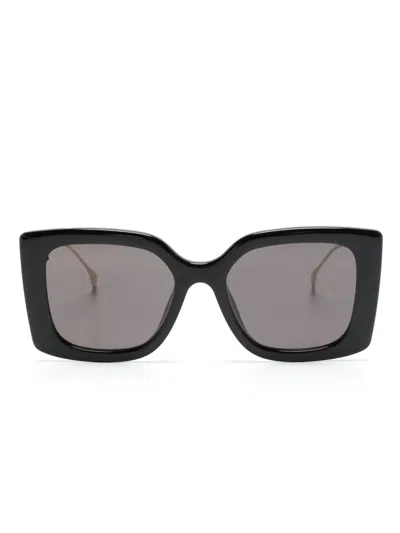 Gucci Oversize-frame Sunglasses In Black