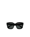 Gucci Oversize-frame Sunglasses In Black
