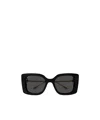 Gucci Gg Mixed-media Butterfly Sunglasses In Black