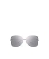 Gucci Oversize-frame Sunglasses In Gray