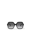 Gucci Oversize-frame Sunglasses In Gray