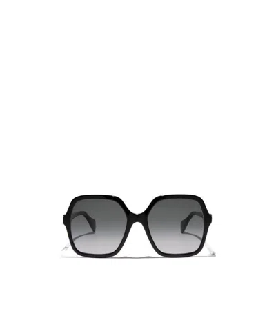 GUCCI GUCCI EYEWEAR SQUARE FRAME SUNGLASSES