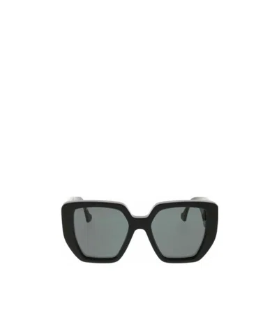 Gucci Oversize-frame Tinted Sunglasses In Gray