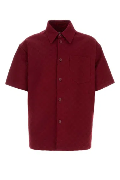 Gucci Oversize Gg Short In Red