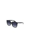 Gucci Oversize Gradient Square Sunglasses In Blue