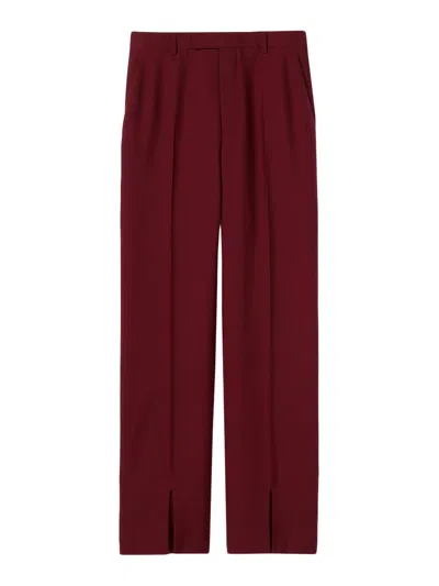 GUCCI OVERSIZE LOW WAIST PETITE FIT WOOL PANT