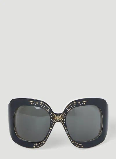Gucci Oversize Square Frame Sunglasses In Black