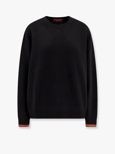GUCCI OVERSIZE WOOL AND CASHMERE SWEATER