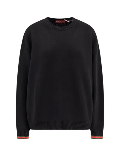 GUCCI OVERSIZE WOOL AND CASHMERE SWEATER