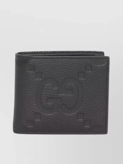 Gucci Oversized Bi-fold Leather Wallet