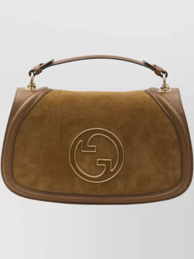 Gucci Oversized Blondie Leather Shoulder Bag