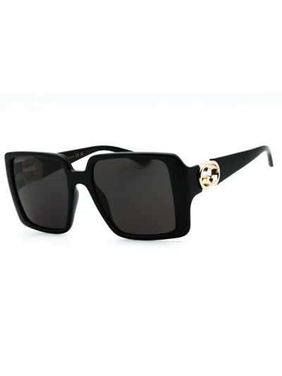 Gucci Oversized Fashion Sunglasses For Women In Black