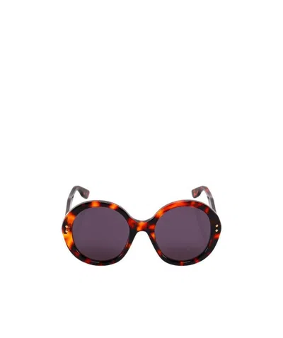 Gucci Oversized-frame Tortoiseshell Sunglasses In Black