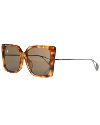 Pre-owned Gucci Oversized Havana Sunglasses (authentic Pre-loved)