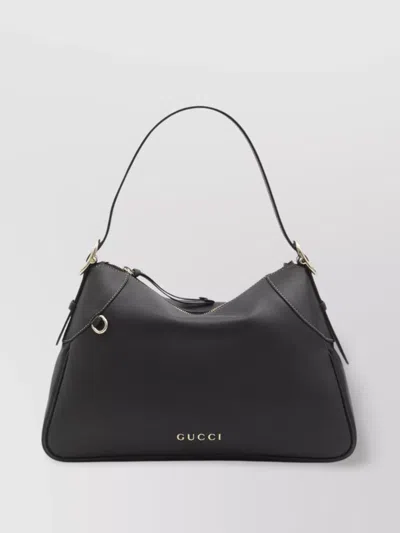 Gucci Oversized Leather Shoulder Bag
