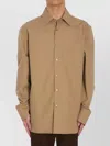 Gucci T-shirt With Embossed Logo In Brown