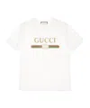 Gucci White Oversized Logo T-shirt In White