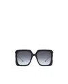 Gucci Oversized Rectangular Sunglasses In Blue