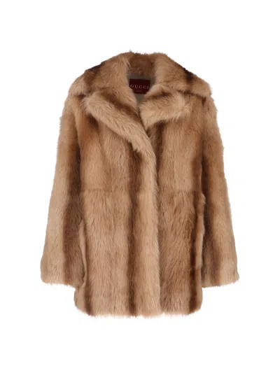 GUCCI SHEARLING COAT