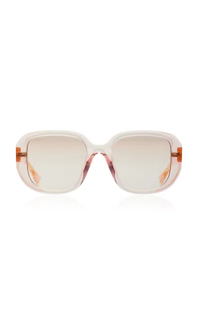 Gucci Oversized Square-frame Bio-nylon Sunglasses In Multi