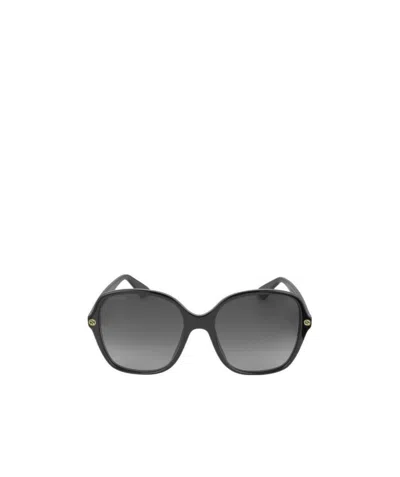 Gucci Oversized Square Frame Sunglasses In Black