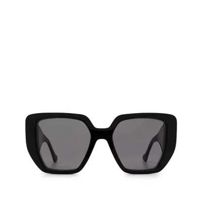 Pre-owned Gucci Oversized Square Frame Sunglasses54) In Black/grey (gg0956s/003