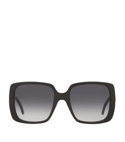 Gucci Oversized Square Sunglasses In Black