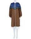 Gucci Oversized Technical Jersey Long Jacket