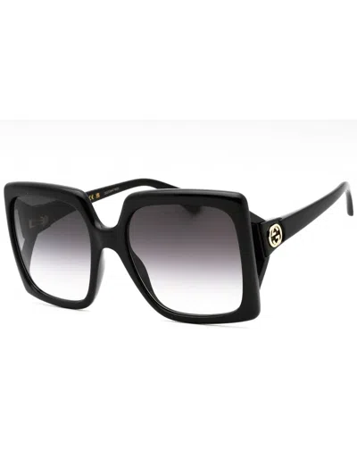 Gucci Oversized Women's Designer Sunglasses In White