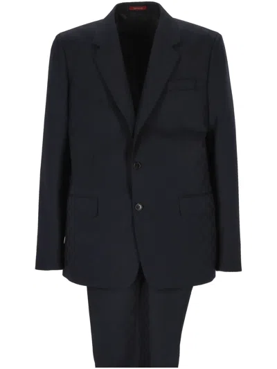 Gucci Oxford Blue Ink Dress With Pockets