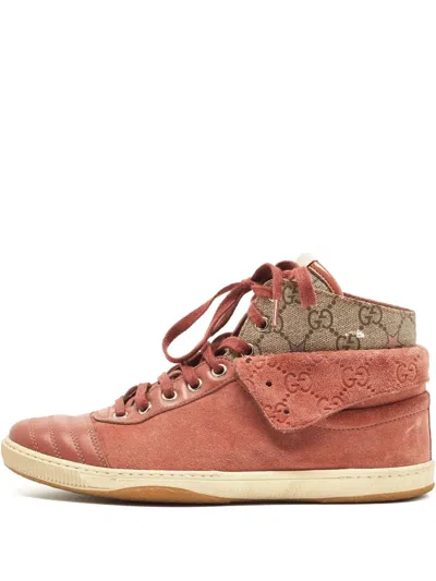 Pre-owned Gucci Padded High-top Sneakers