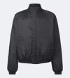 Gucci Padded Technical Blouson Jacket In Black