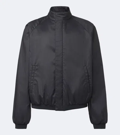 Gucci Padded Technical Blouson Jacket In Black