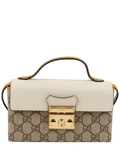 Pre-owned Gucci Paddlelock Mini Tote And Shoulder Bag (authentic Pre-loved)