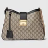 Gucci Padlock Gg Medium Shoulder Bag In Beige