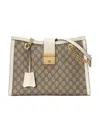 Gucci Padlock Medium Gg Shoulder Bag In Gray