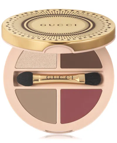 Gucci Palette De Beaute Quatuor Eyeshadow Palette In 01 - Summerina Brown