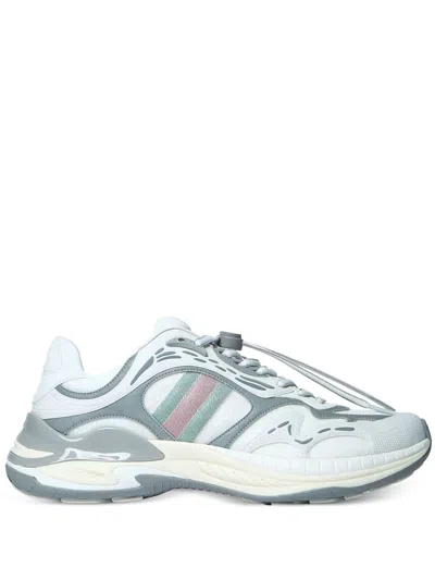 Gucci Panelled Drawcord Trainers