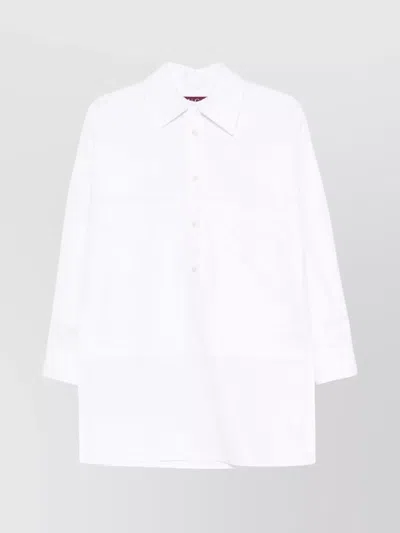 Gucci Panelled Long Sleeve Top With Chest Pocket