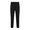 Gucci Wool Twill Pant In Black