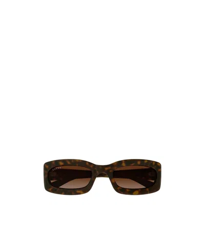 Gucci Panthos Sunglasses In Brown