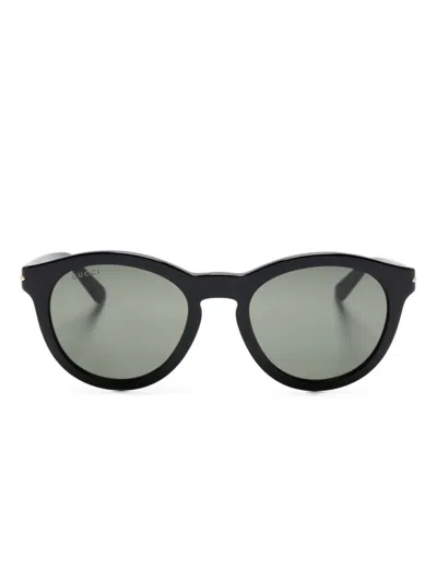 Gucci Pantos-frame Sunglasses In Black